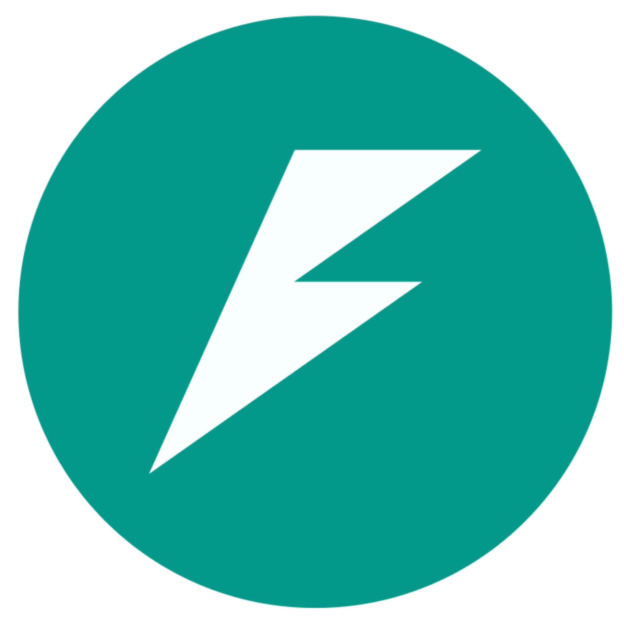 Fast API teal logo with lightning bolt